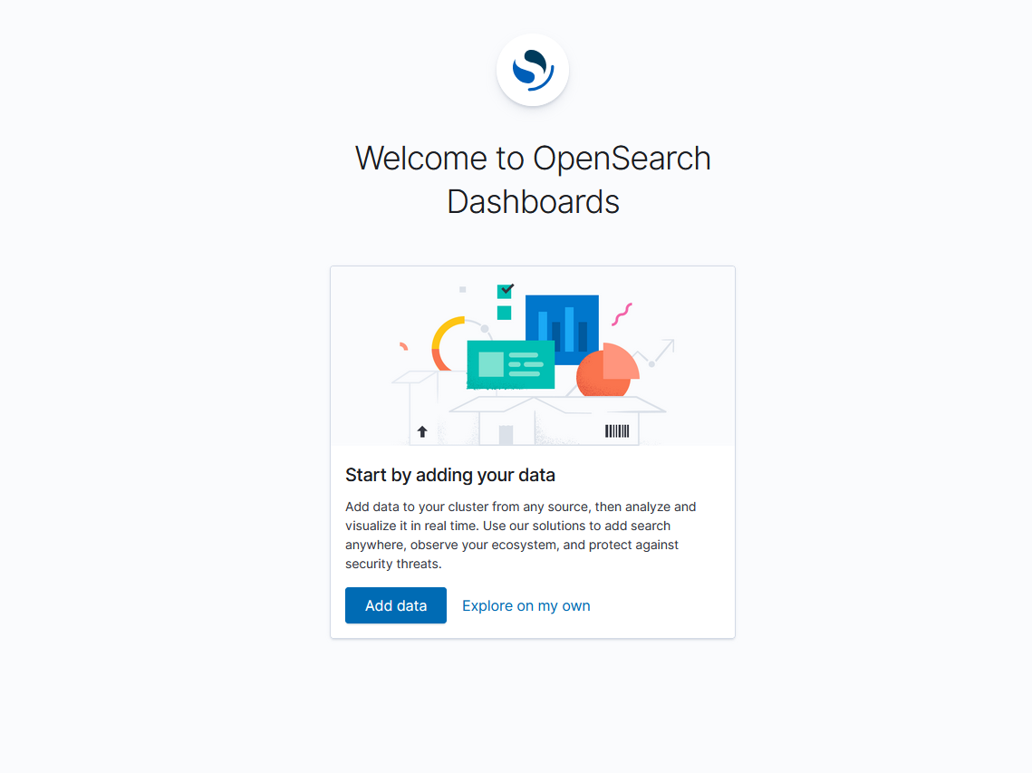 Bonsai OpenSearch Dashboards page