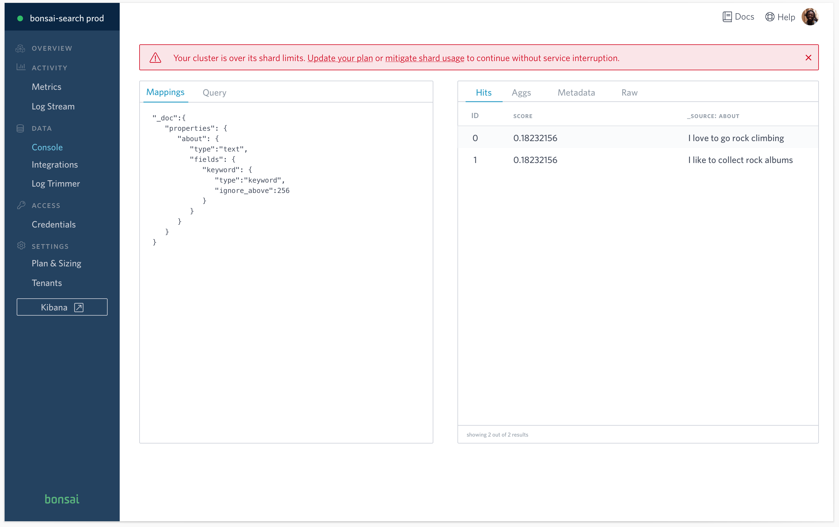 A mid-process comp that helped us make
decisions about what not to do.