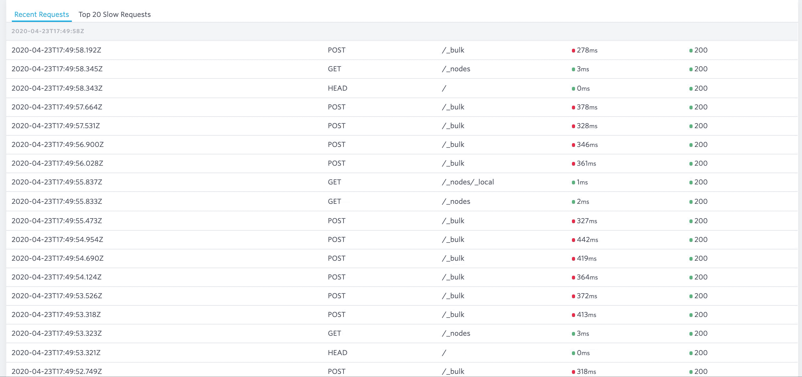 Scrolling through logs in Bonsai console